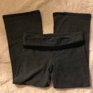 Gap Body Foldover Waist Yoga Pants Large Ankle